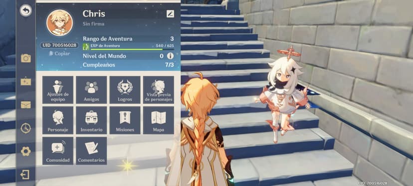 Cara cek ID akun Genshin Impact