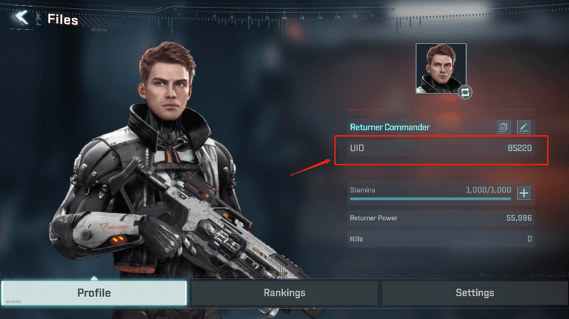 Cara cek ID akun Project Entropy