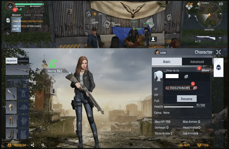 Cara cek ID akun Undawn